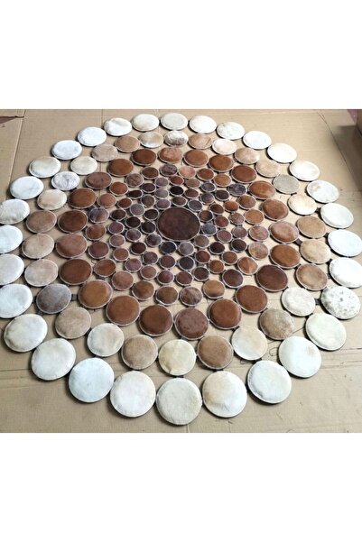 Victory Leather Carpet Dekoratif deri halı