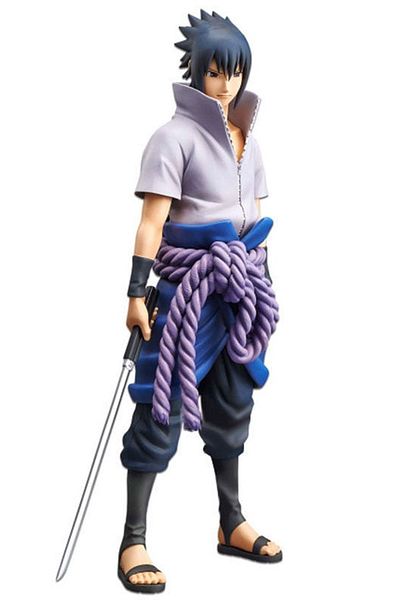 BANDAI Naruto Shippuden Anime Manga Action Figure Figurine 27 cm - Sasuke Character
