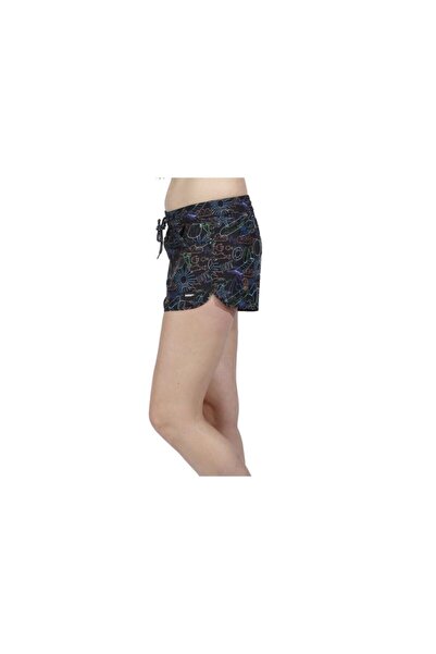 SOCCER Women's Black Shorts Patterned 652v4