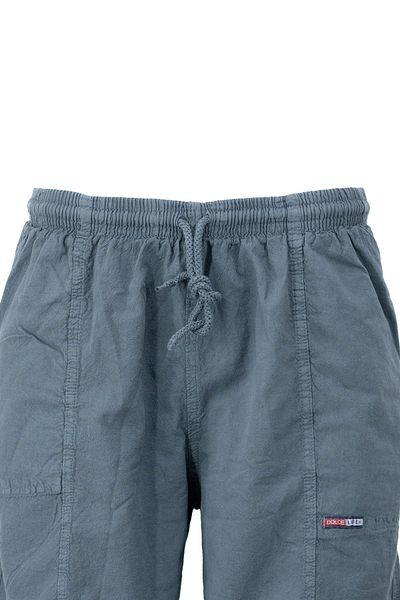 Ottoland Men's Bermuda Shorts - 100% Pure Cotton, Pocket, Waist Lace, Comfortable Fit
