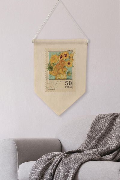 Postifull Σειρά τέχνης Van Gogh - Κάλυμμα καμβά σημαιάκι NO:449