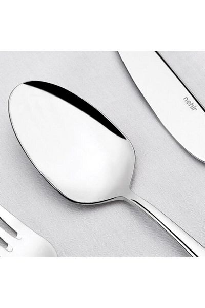 Nehir Deniz Sade 36 Piece Fork Spoon Knife Set with Cardboard Box