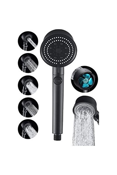 sengenegel Turbo Pervaneli 5 Fonksiyonlu Duş Başlığı