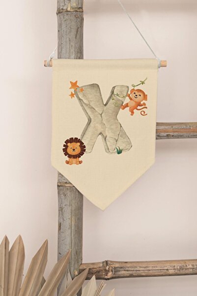 Postifull Decor pentru camera copiilor, ornament de perete, decor din lemn pe...