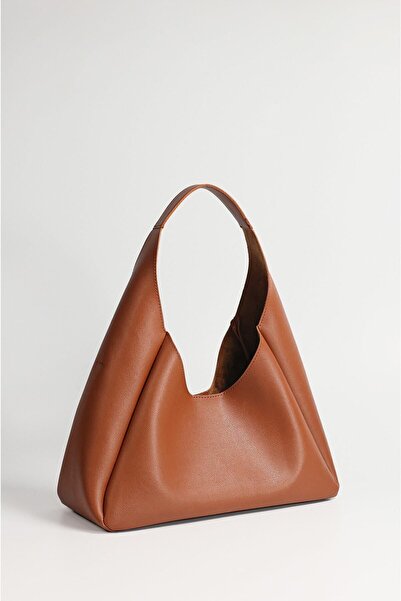 DENSİLA Γυναικεία τσάντα χεριού και ώμου από συνθετικό δέρμα ταμπά με εσωτερι...