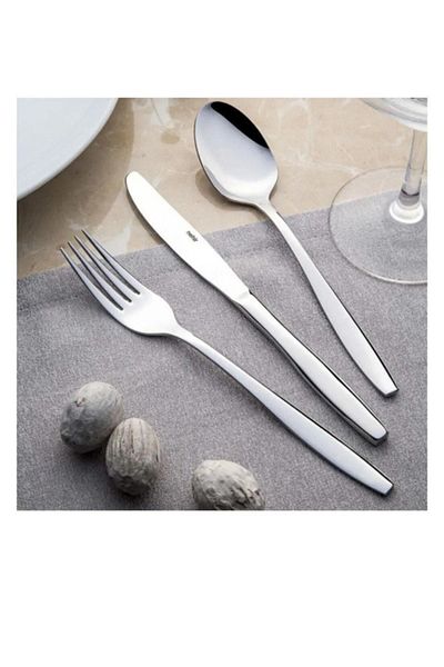 Nehir Sahra Sade 89 Piece Fork - Spoon - Knife Set 9541850 .