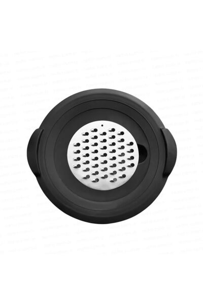 Nehir Silver Steel 4 Piece Mixing Bowl with Grater - 24 cm