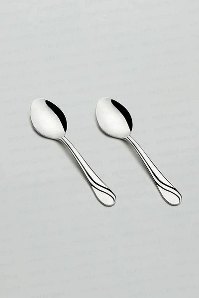 Nehir Sapphire Plain 12 Piece Tea Spoon Set