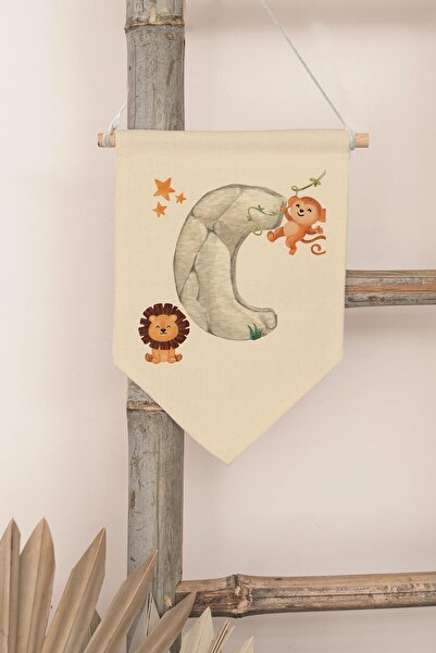 Postifull Διακόσμηση Παιδικού Δωματίου, Στολίδι τοίχου, Ξύλινη διακόσμηση βρε...