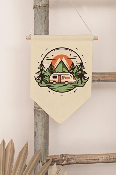 Postifull Çocuk Odası Dekor, Duvar Süsü, Ahşap Bebek Odası Dekor, Canvas Flam...