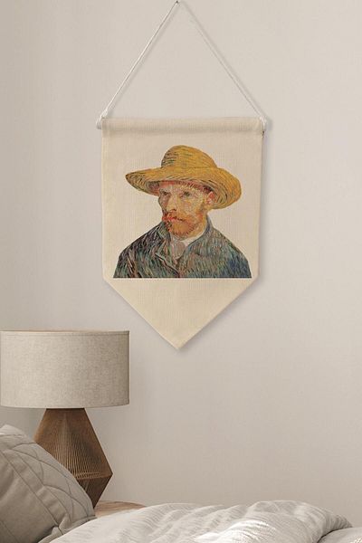 Postifull Σειρά τέχνης Van Gogh - Κάλυμμα καμβά σημαιάκι NO:448