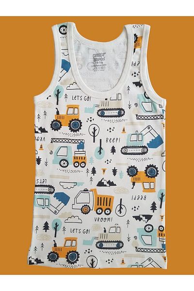 Çamaşır Bahçesi 100% Cotton Athlete-Boxer Set For Boy