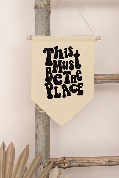 Postifull Decor pentru camera copiilor, ornament de perete, decor din lemn pe...