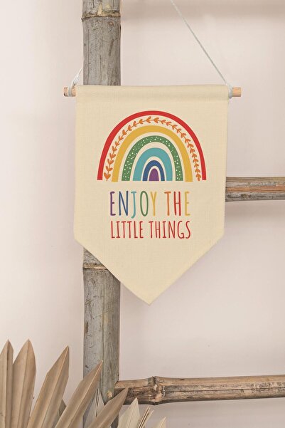 Postifull Çocuk Odası Dekor, Duvar Süsü, Ahşap Bebek Odası Dekor, Canvas Flam...