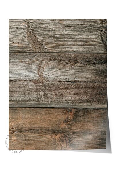 Postifull Poster rustic fără rame, pictură nordică maro, NR:67 Fotografie cu ...