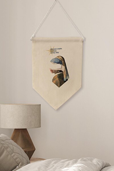 Postifull Κάλυμμα τοίχου κρεβατοκάμαρας με μοτίβο σειράς Art - με κρεμάστρα, ...