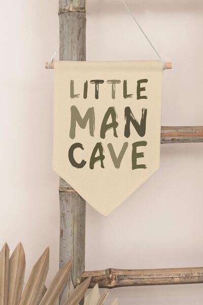 Postifull Çocuk Odası Dekor, Duvar Süsü, Ahşap Bebek Odası Dekor, Canvas Flam...