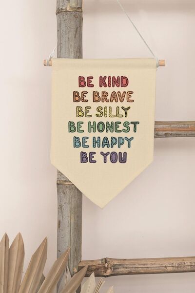 Postifull Διακόσμηση Παιδικού Δωματίου, Στολίδι Τοίχου, Ξύλινη Διακόσμηση Βρε...