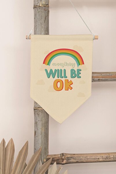 Postifull Decor pentru camera copiilor, ornament de perete, decor din lemn pe...