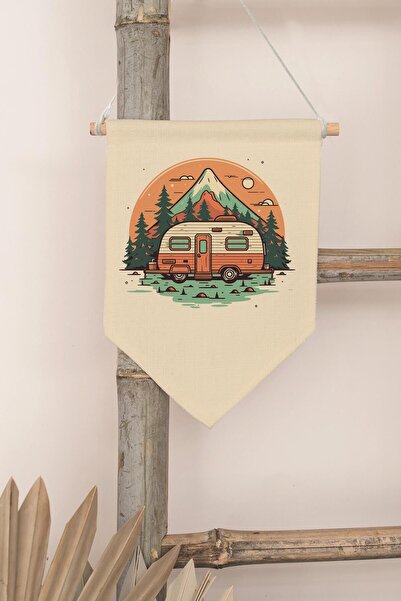 Postifull Çocuk Odası Dekor, Duvar Süsü, Ahşap Bebek Odası Dekor, Canvas Flam...