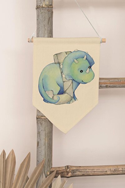 Postifull Decor pentru camera copiilor, ornament de perete, decor din lemn pe...