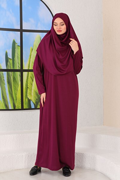 REYMİ MODA فستان صلاة عملي من قطعة واحدة