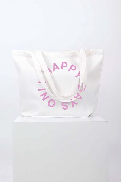 Coredra Happy Days Only - Canvas Tote Bag