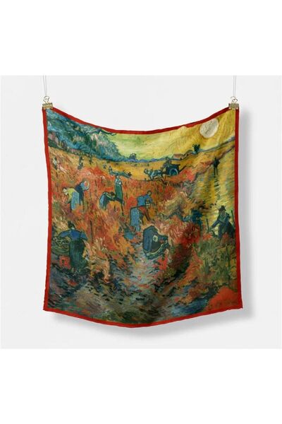 LWP Shop Eșarfă pentru gât cu design din mătase Wales Scoth