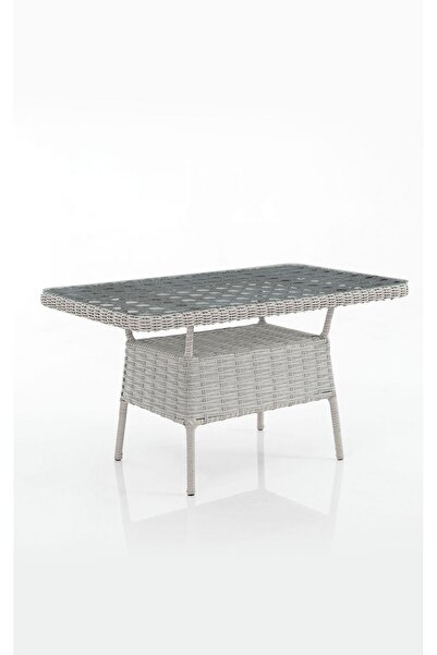 Evdemo Eren Rattan Bahçe Balkon Takımı 2+1+1 Gri