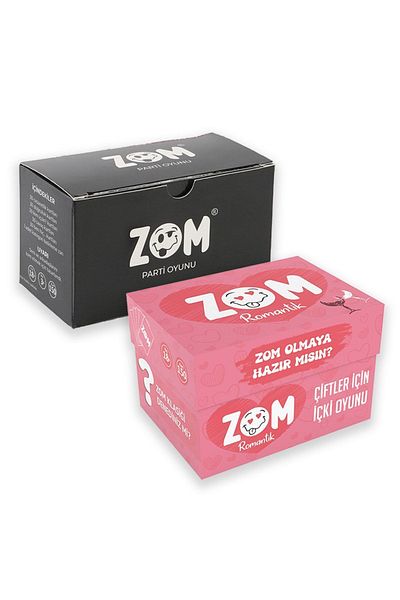 Metranya Zom Classic Drink Game and Zom Romantic Drink Game Set of Two |   Shot Game |   Christmas Game