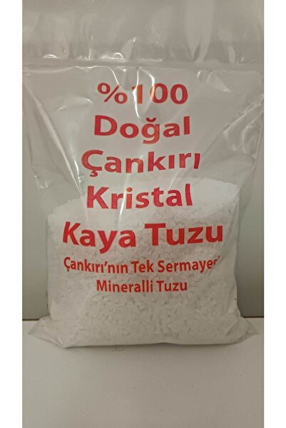 TUZSHOP Doğal Çankırı Kaya Tuzu Granül Taneli 1kg