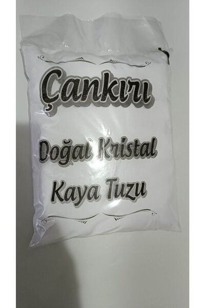 TUZSHOP 1 Kg Sofralık Tuz Çankırı Doğal Kaya Tuzu Yemeklik
