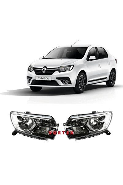 NS Nilser Auto Parts Renault Symbol Ön Sağ Sol Far Lambası Ledli 2016>