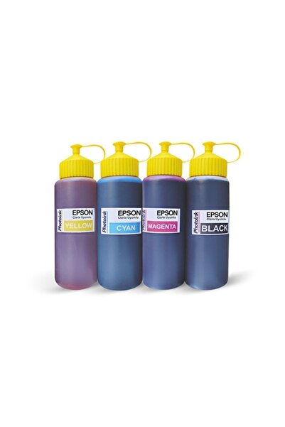 PHOTOINK EPSON  EcoTank L110 için 4renk 500ML Photoink Mürekkep