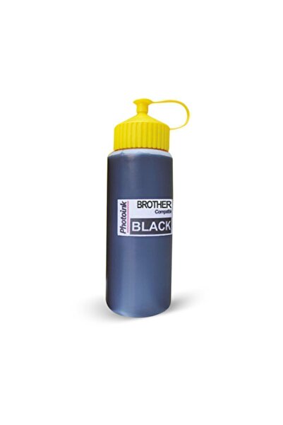 PHOTOINK Brother Yazıcılar Için Uyumlu 500 Ml Siyah Mürekkep ( Akıllı Mürekke...