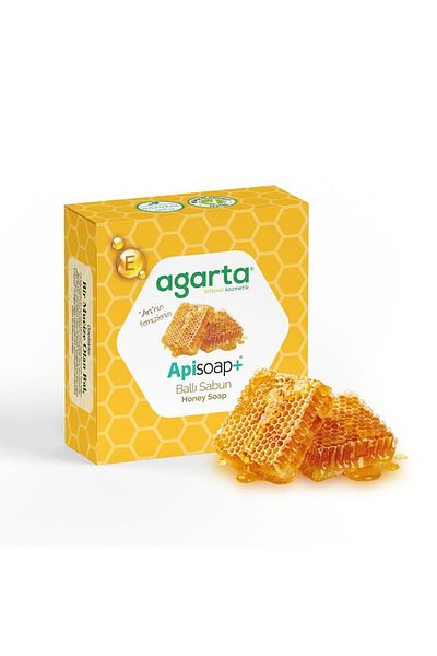 Agarta 100% Handmade, Miraculous Natural Handmade Honey Soap 125 gr