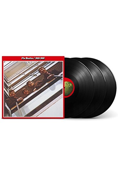 plakmarketi YABANCI PLAK - The Beatles / 1962 - 1966 (The Red Album) (3LP 2023 Edition - Half-Speed Master)