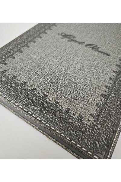 ankara menü (1 Piece) Leather Account Holder Box - Money Top, Bill, with Storage