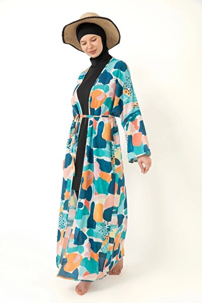 medipek Lycra Pareo Full Covered Hijab Swimsuit