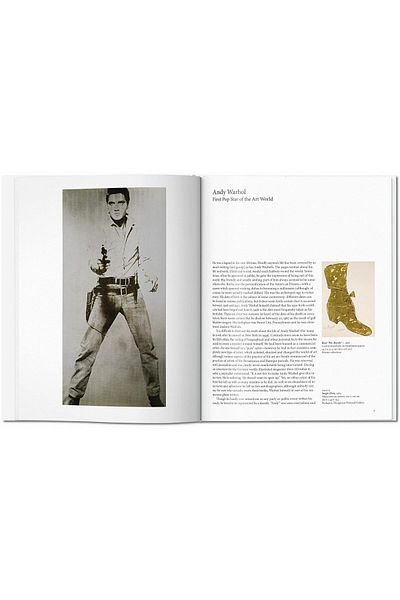 Taschen Andy Warhol: Commerce Into Art - Hardcover Illustrated Book