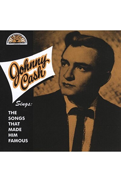 Virgin Records YABANCI PLAK - Johnny Cash / Sings The Songs That Made Him Famous