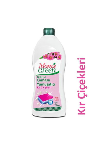 Mom’s Green Ecologic Mom's Green Bitkisel Çamaşır Yumuşatıcı 750 ml - Kır Çiç...