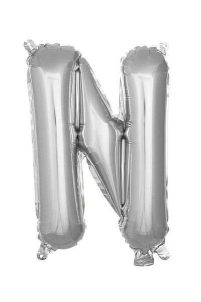 festival party store 36 Cm Foil Letter Balloon N Letter 16'' 36 Cm