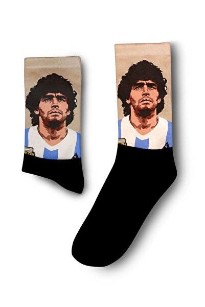 JENES Diego Maradona Unisex Argentina Football Socks