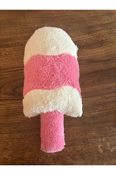 happyteks Aruncă pernă de bomboane cu înghețată roz