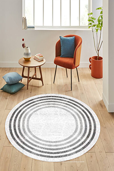 eco concept Antique Patterned Runner - Living Room Carpet, Long Carpet, Non-Slip and Washable Dowry Box