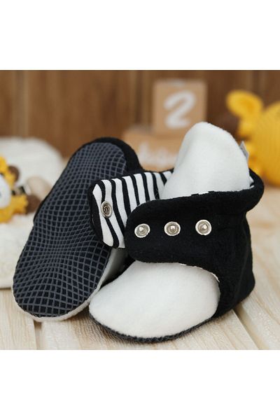 Ella Bonna Baby Shoes - Non-Slip Sole, Organic Cotton Lined, First Step Home Shoes