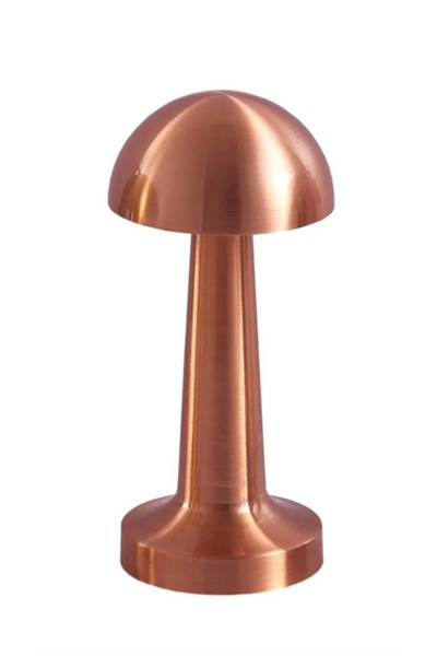 Genel Markalar Usb Şarjlı Dokunmatik Eskitme Gold Renk Masa Lambası Fl-8055 (...