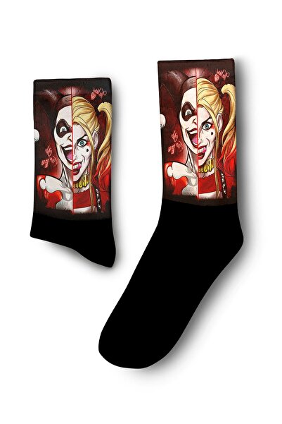 JENES Harley Queen Unisex Two Character Socks Set