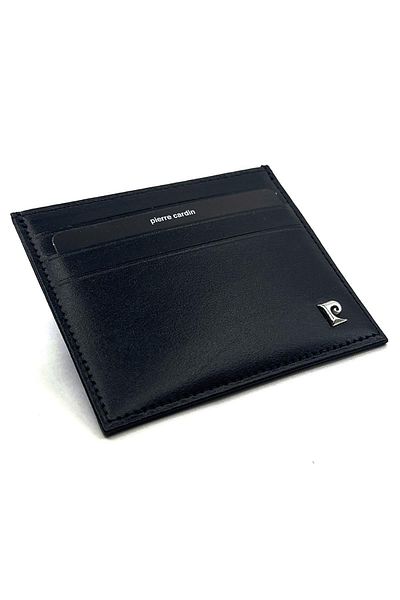 Pierre Cardin Black Slim Men's Card Holder 0422sd